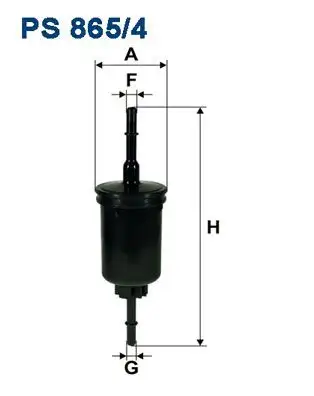 FILTRON PS865/4 Yakıt Filtresi resmi