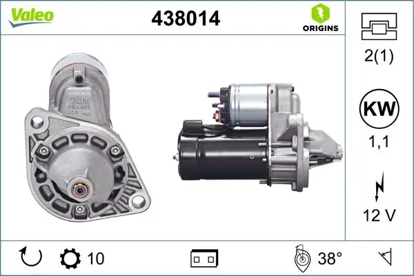 VALEO 438014 Marş Motoru resmi