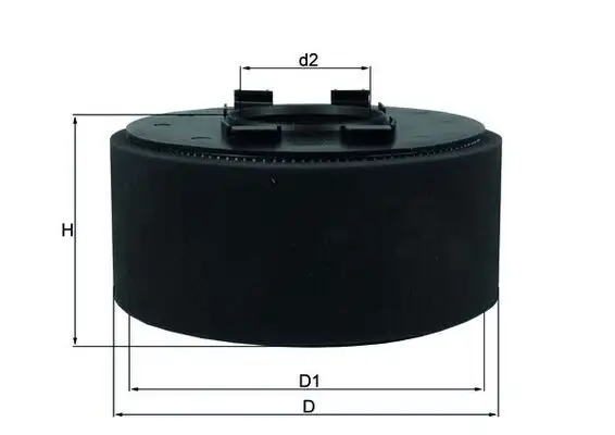 MAHLE LX870 Hava Filtresi 13717509544 resmi