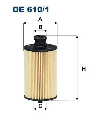 FILTRON OE610/1 Yağ Filtresi resmi