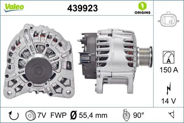 VALEO 439923 Şarj Dinamosu resmi
