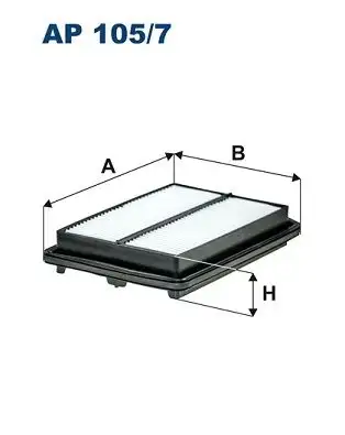 FILTRON AP105/7 Hava Filtresi 17220RZAY00 resmi
