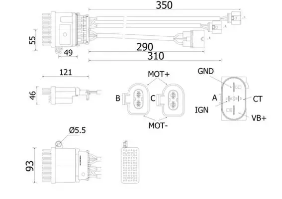 MAHLE ABR78000S Klima Ayar Ünitesi 8K0959501G resmi