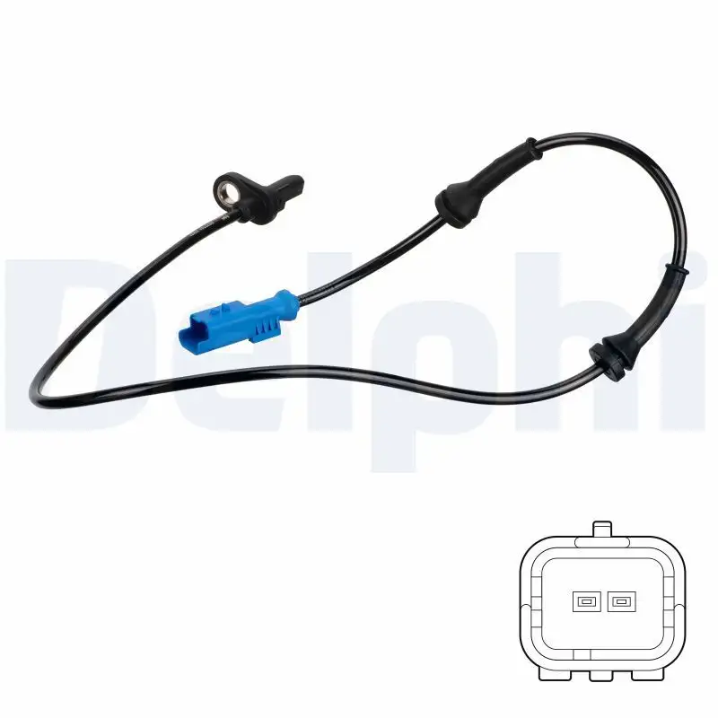 DELPHI SS20744 ABS Hız Sensörü (Arka) 9805066580 resmi