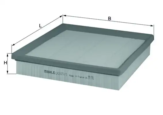 MAHLE LX2077/3 Hava Filtresi 13718507320 resmi