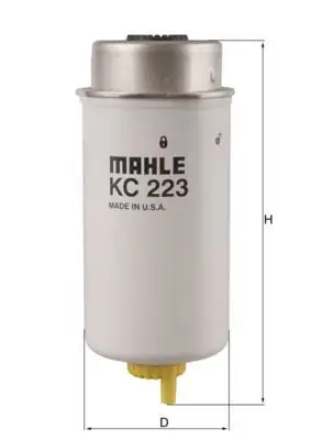 MAHLE KC223 Yakıt Filtresi resmi