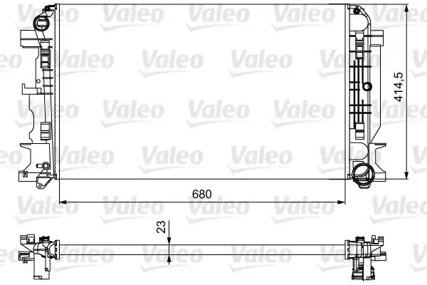 VALEO 734926 Radyatör resmi