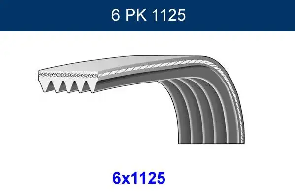 GMB 6PK1125 Kayış resmi