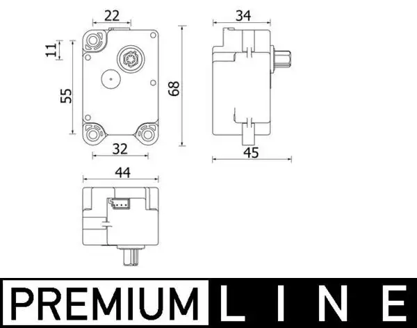 MAHLE AA71000P Kalorifer Hareketlendirici resmi