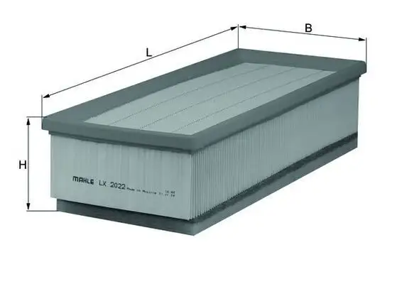 MAHLE LX2022 Hava Filtresi resmi