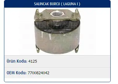 MASTER M4125 Salıncak Burcu 7700824042 resmi