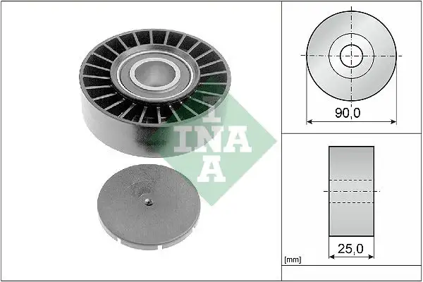INA 532016910 Alternatör Gergi Rulmanı resmi