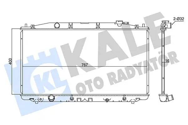 KALE 347595 Radyatör resmi