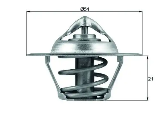 MAHLE TX11283D Termostat 032121110F resmi