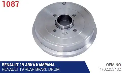 AYK 1087 Fren Kampanası 7702253432 resmi