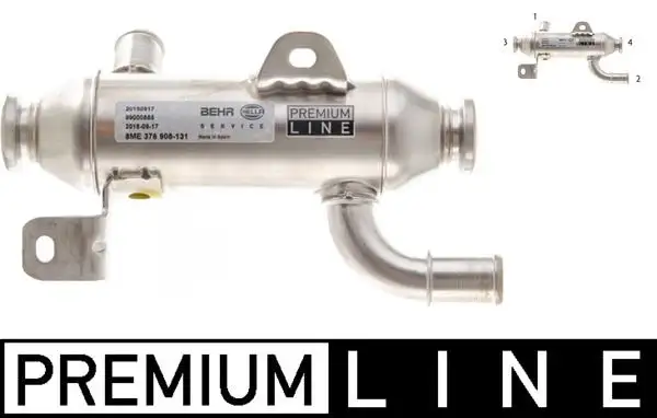 MAHLE CE33000P EGR Soğutucusu 1628KC resmi