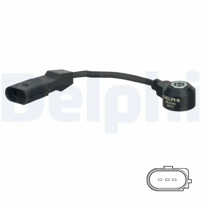 DELPHI AS10191 Vuruntu Sensörü 06A905377B resmi