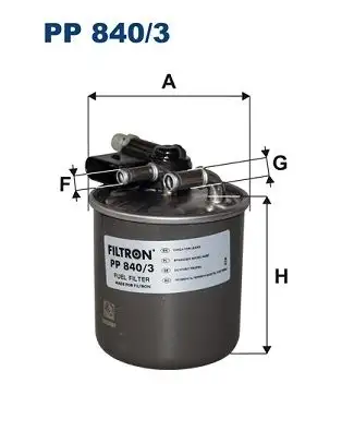 FILTRON PP840/3 Yakıt Filtresi resmi