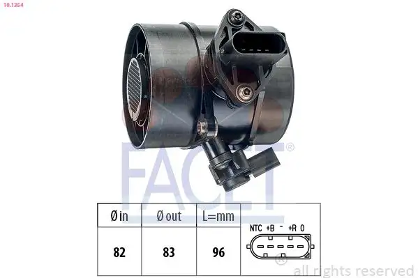 FACET 10.1354 Hava Debimetresi A6460940048 resmi