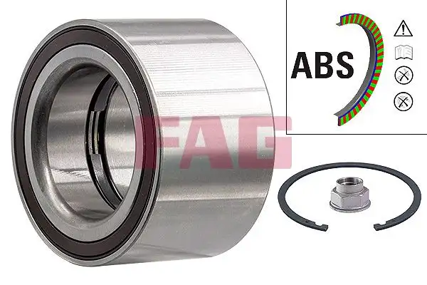 FAG 713645040 Ön Aks Rulmanı resmi