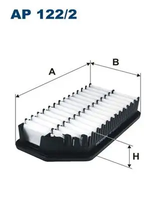 FILTRON AP122/2 Hava Filtresi 28113A5800AS resmi