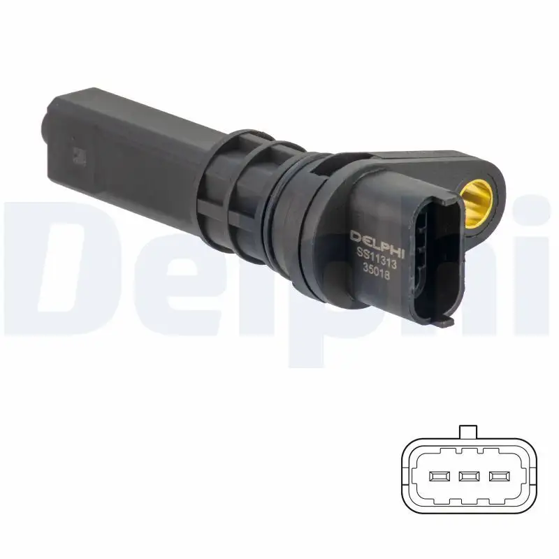 DELPHI SS11313 ABS Hız Sensörü (Ön Sol) 9114603 resmi