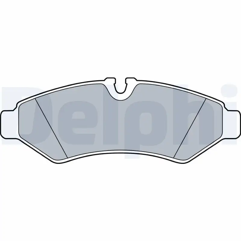 DELPHI LP3549 Arka Fren Balatası resmi