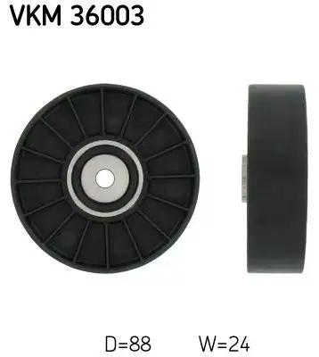 SKF VKM36003 Alternatör Gergi Rulmanı 9146139 resmi