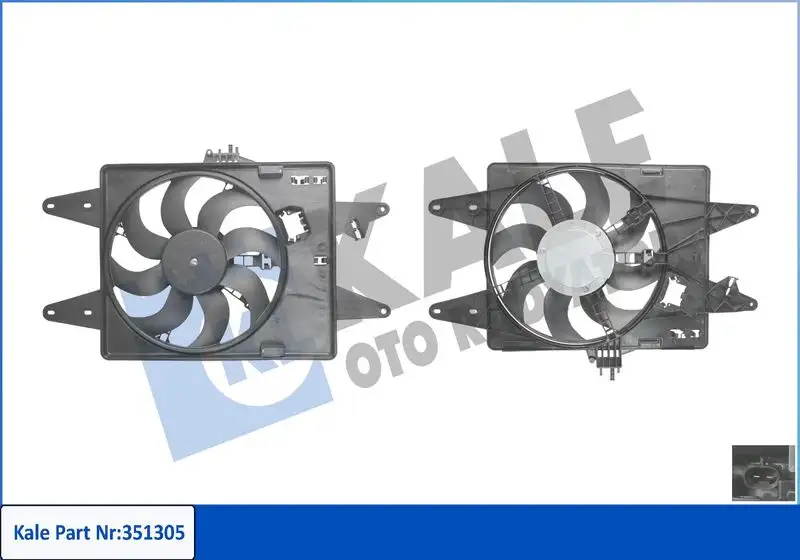 KALE 351305 Fan Motoru 46737733 resmi