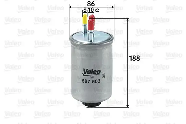 VALEO 587503 Yakıt Filtresi resmi