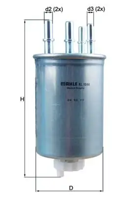 MAHLE KL1044 Yakıt Filtresi LR041978 resmi