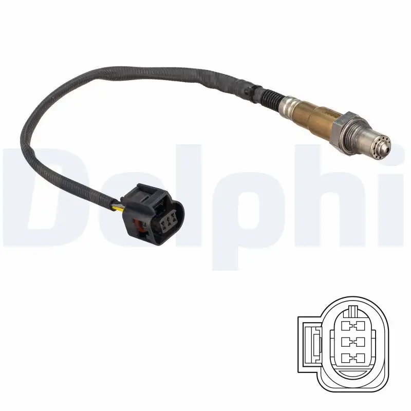DELPHI ES21180-12B1 Oksijen Sensörü 11787595353 resmi