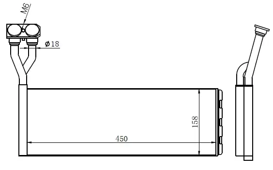 ORIS KSC018036 Kalorifer Radyatörü 1421760 resmi