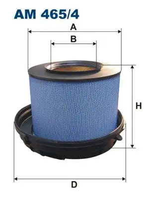 FILTRON AM465/4 Hava Filtresi resmi