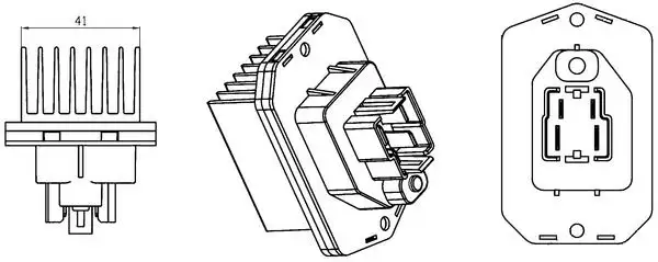 MAHLE ABR76000S Klima Ayar Ünitesi LR31677 resmi