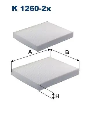FILTRON K1260-2X Polen Filtresi resmi