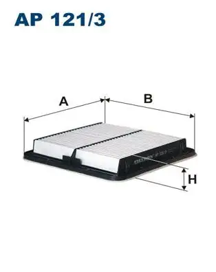 FILTRON AP121/3 Hava Filtresi 16546AA120 resmi