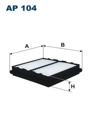 FILTRON AP104 Hava Filtresi resmi