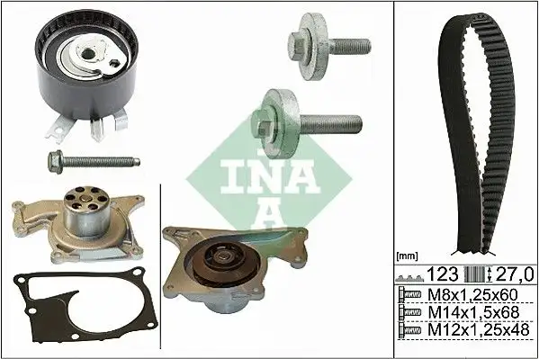 INA 530019732 Triger Seti ve Devirdaim resmi