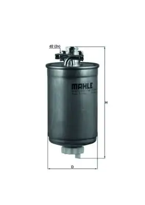MAHLE KL180 Yakıt Filtresi resmi
