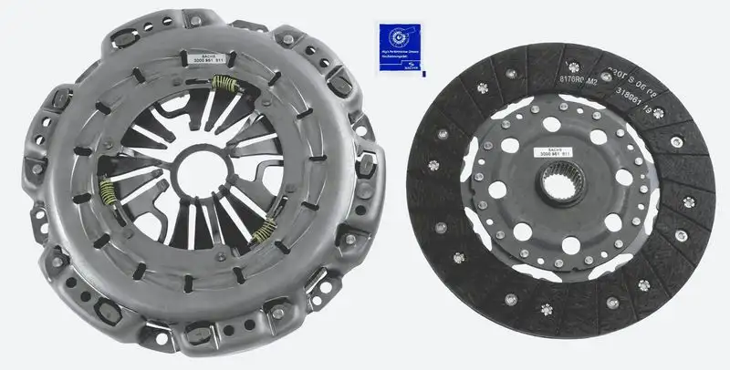 SACHS 3000951811 Debriyaj Seti (Rulmansız) A0212508301 resmi