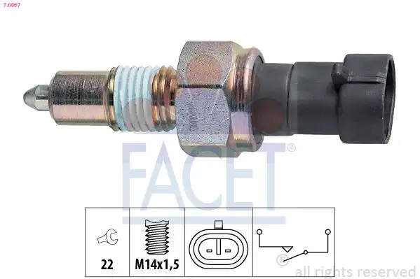 FACET 7.6067 Geri Vites Müşiri resmi