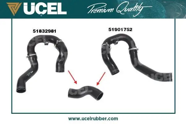 ÜÇEL 35655 Turbo Hortumu 51832981 resmi
