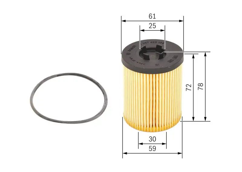 BOSCH 1457429178 Yağ Filtresi resmi