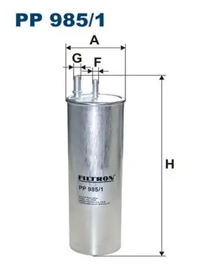 FILTRON PP985/1 Yakıt Filtresi 7H0127401D resmi