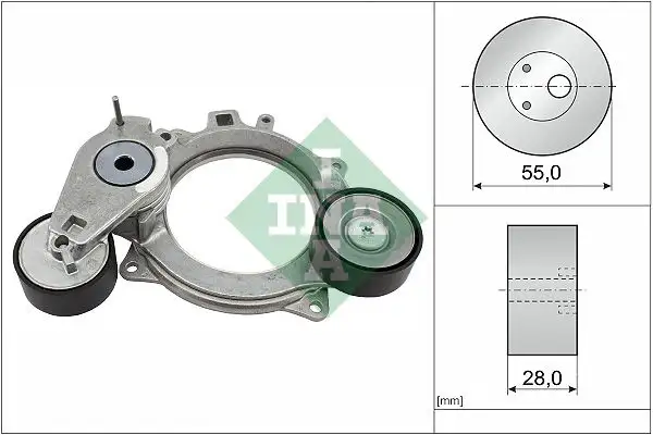 INA 534093610 Kayış Gergi Kütüğü 05L903305E resmi