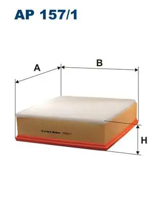 FILTRON AP157/1 Hava Filtresi A0030948304 resmi