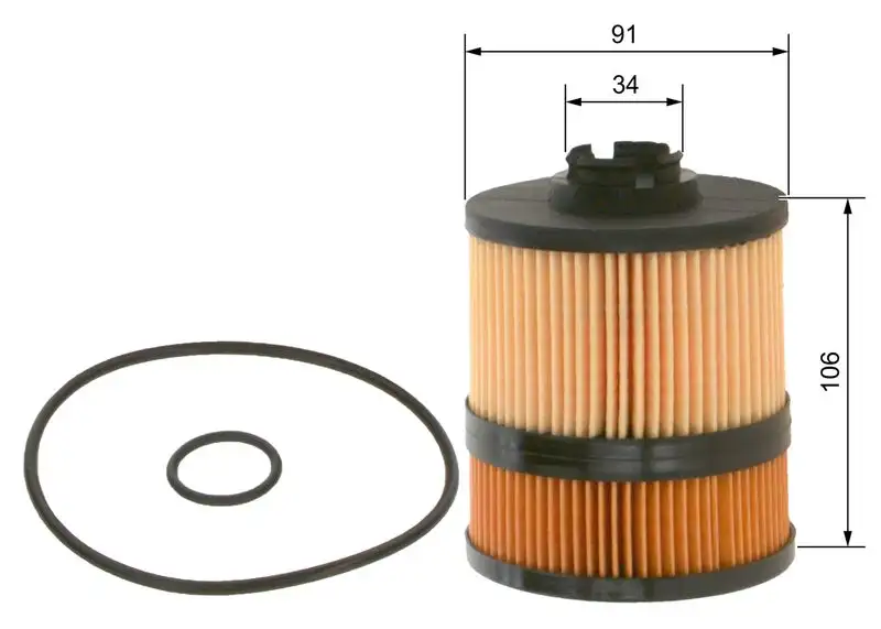 BOSCH 1457429302 Yağ Filtresi resmi