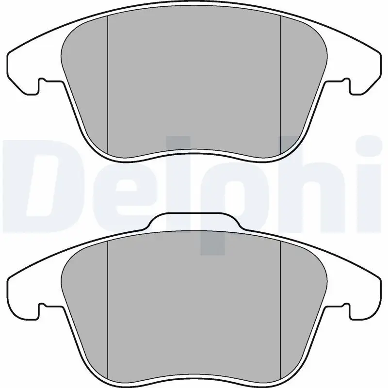 DELPHI LP3175 Ön Fren Balatası resmi