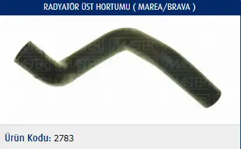 MASTER M2783 Radyatör Üst Hortumu 46757975 resmi